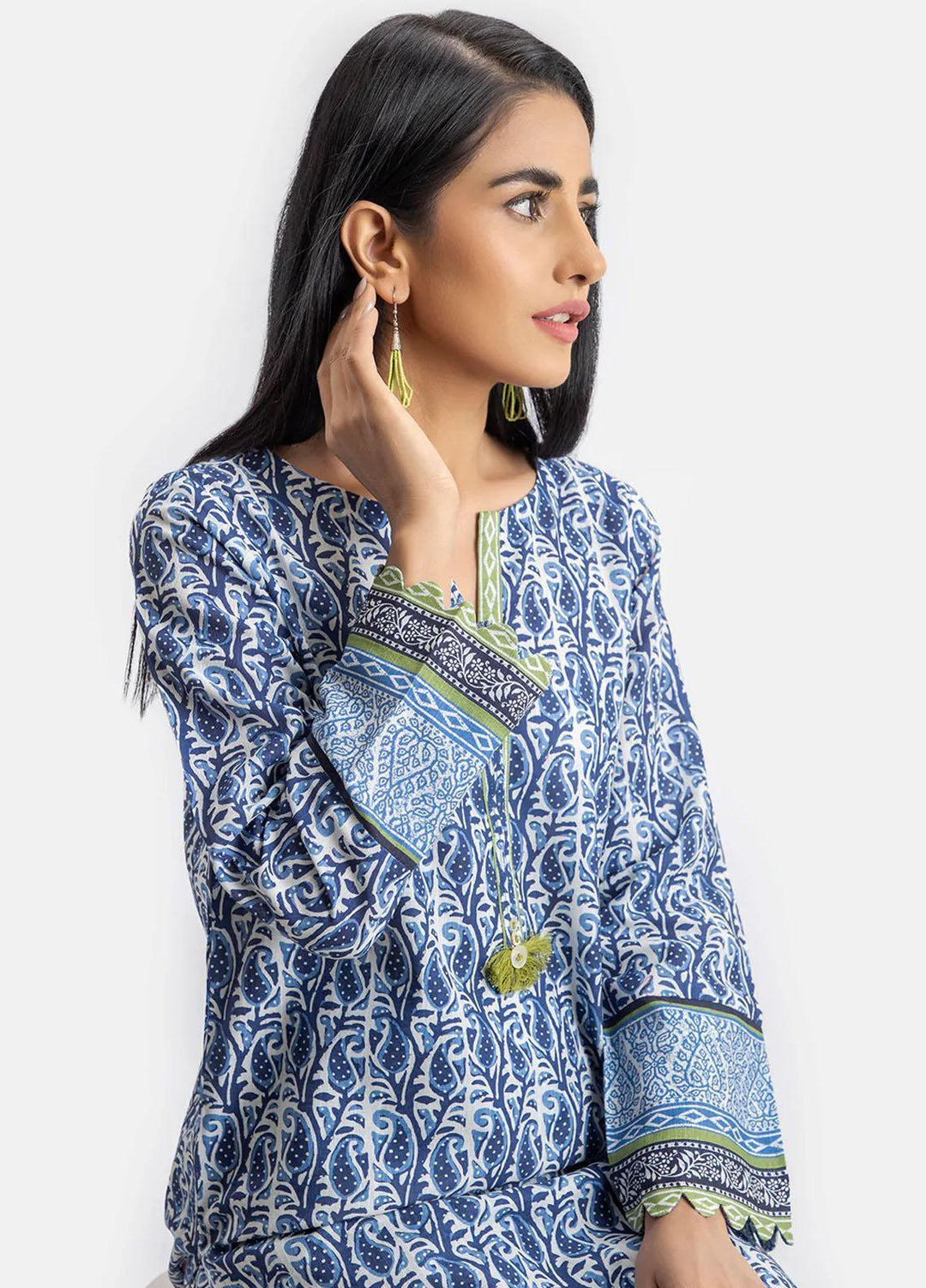 Sahar Printed Khaddar Suits Unstitched 2 Piece SHR22KC SWK-V1-22-09 - Winter Collection