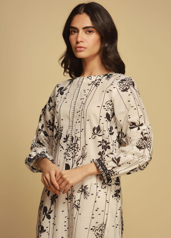 Sahar Printed Lawn Suits Unstitched 3 Piece SHR23MS SBW-23-02 - Summer Collection