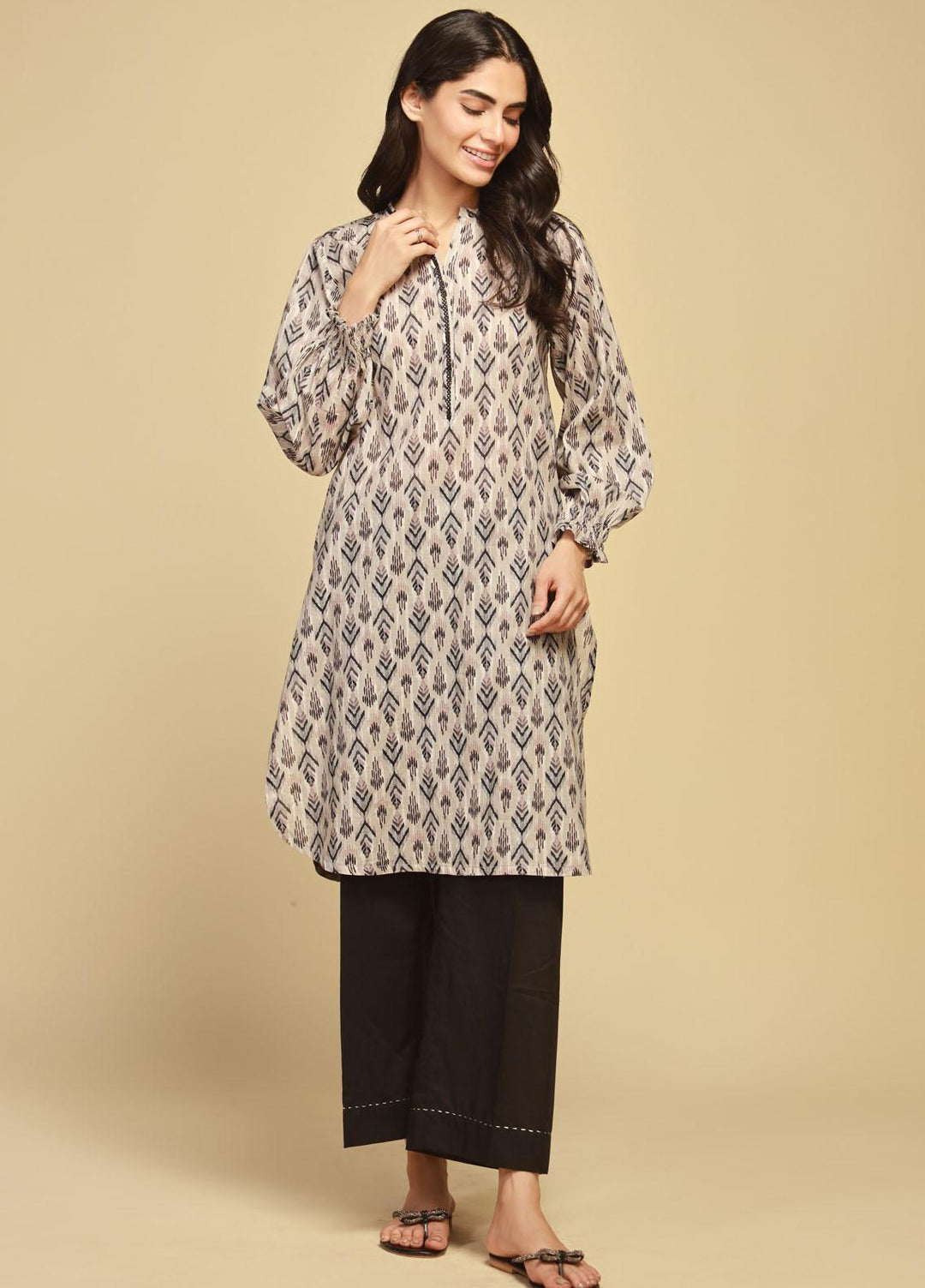 Sahar Printed Lawn Suits Unstitched 3 Piece SHR23MS SBW-23-03 - Summer Collection