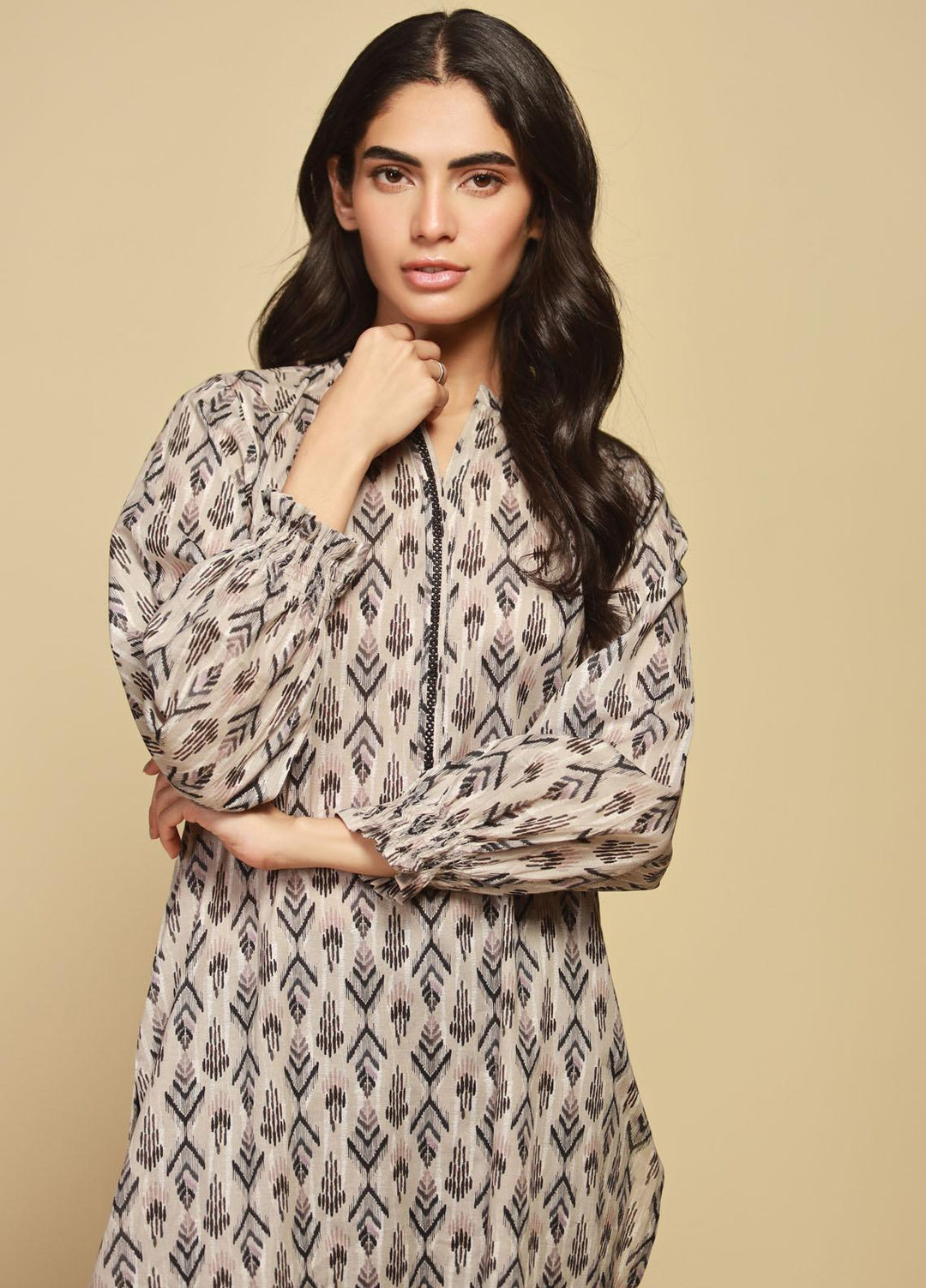 Sahar Printed Lawn Suits Unstitched 3 Piece SHR23MS SBW-23-03 - Summer Collection