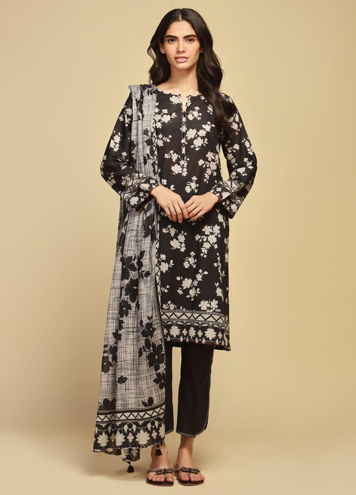 Sahar Printed Lawn Suits Unstitched 3 Piece SHR23MS SBW-23-05 - Summer Collection
