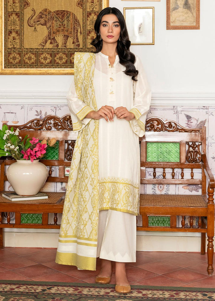 Sahar Printed jacquard Suits Unstitched 3 Piece SHR23SS SJ-RJ-01 - Spring / Summer Collection