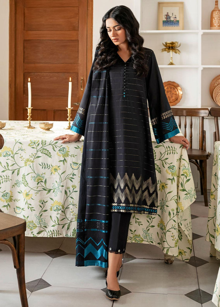 Sahar Printed jacquard Suits Unstitched 3 Piece SHR23SS SJ-RJ-04 - Spring / Summer Collection