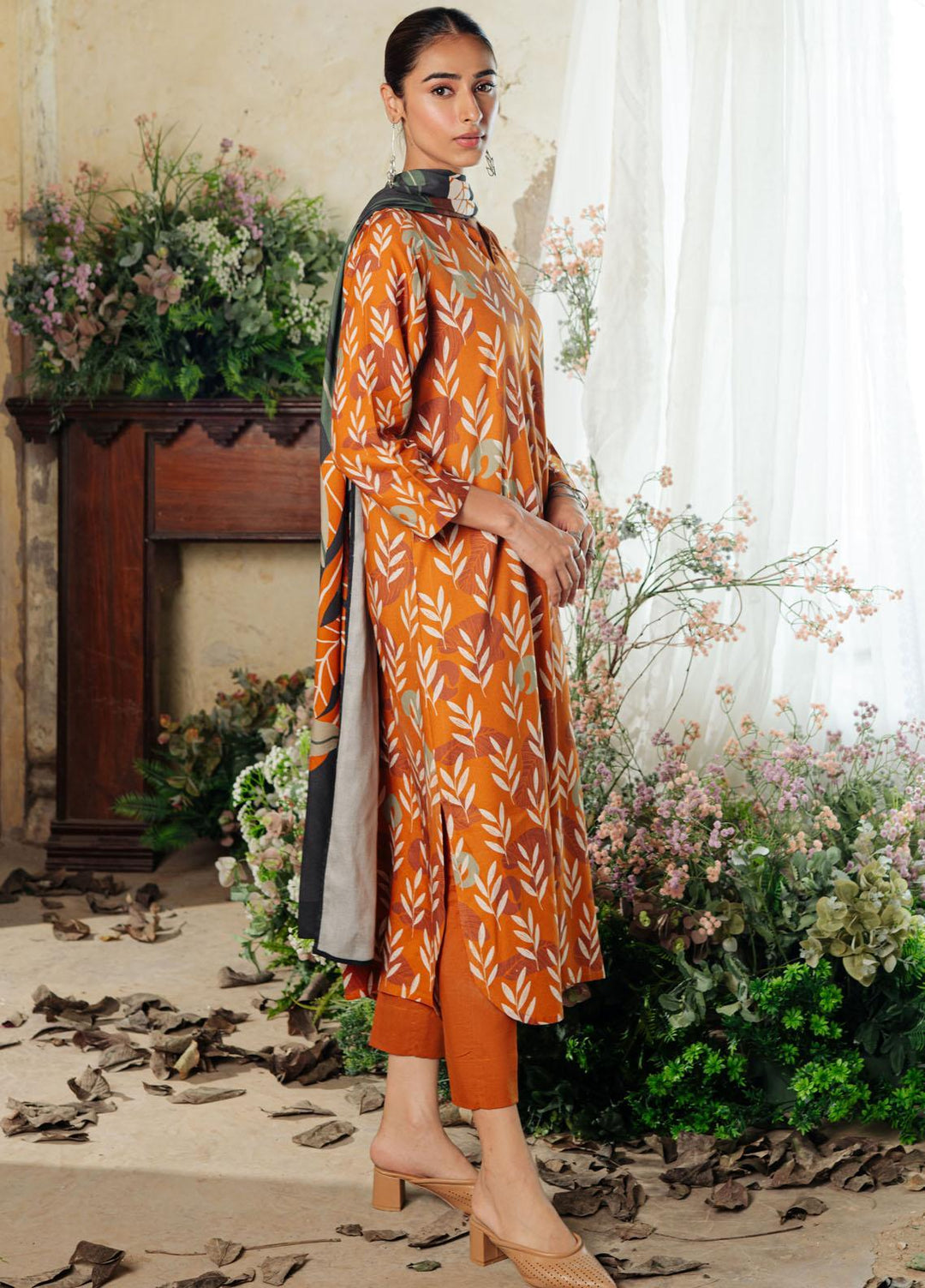 Sahar Printed Viscose Suits Unstitched 3 Piece SHR23WV SVC-V2-23-05 - Winter Collection