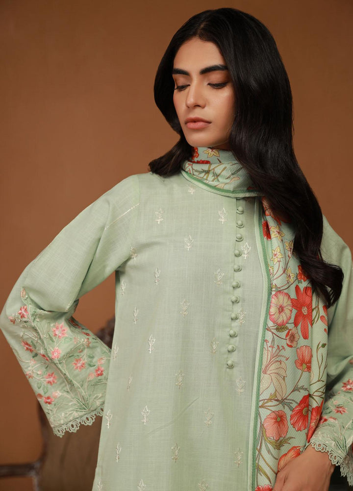 Sahar Embroidered Cross Hatch Suits Unstitched 3 Piece SHR23WCH WCH-V2-23-01 - Winter Collection