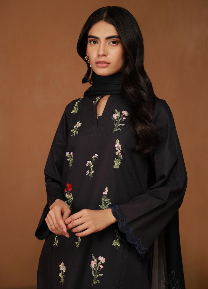 Sahar Embroidered Cross Hatch Suits Unstitched 3 Piece SHR23WCH WCH-V2-23-05 - Winter Collection