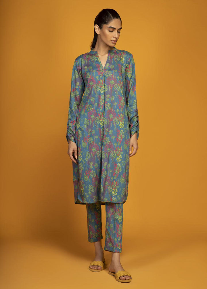 Sahar Printed Lawn Suits Unstitched 2 Piece SHR23PE SSL-V3-23-11 - Summer Collection