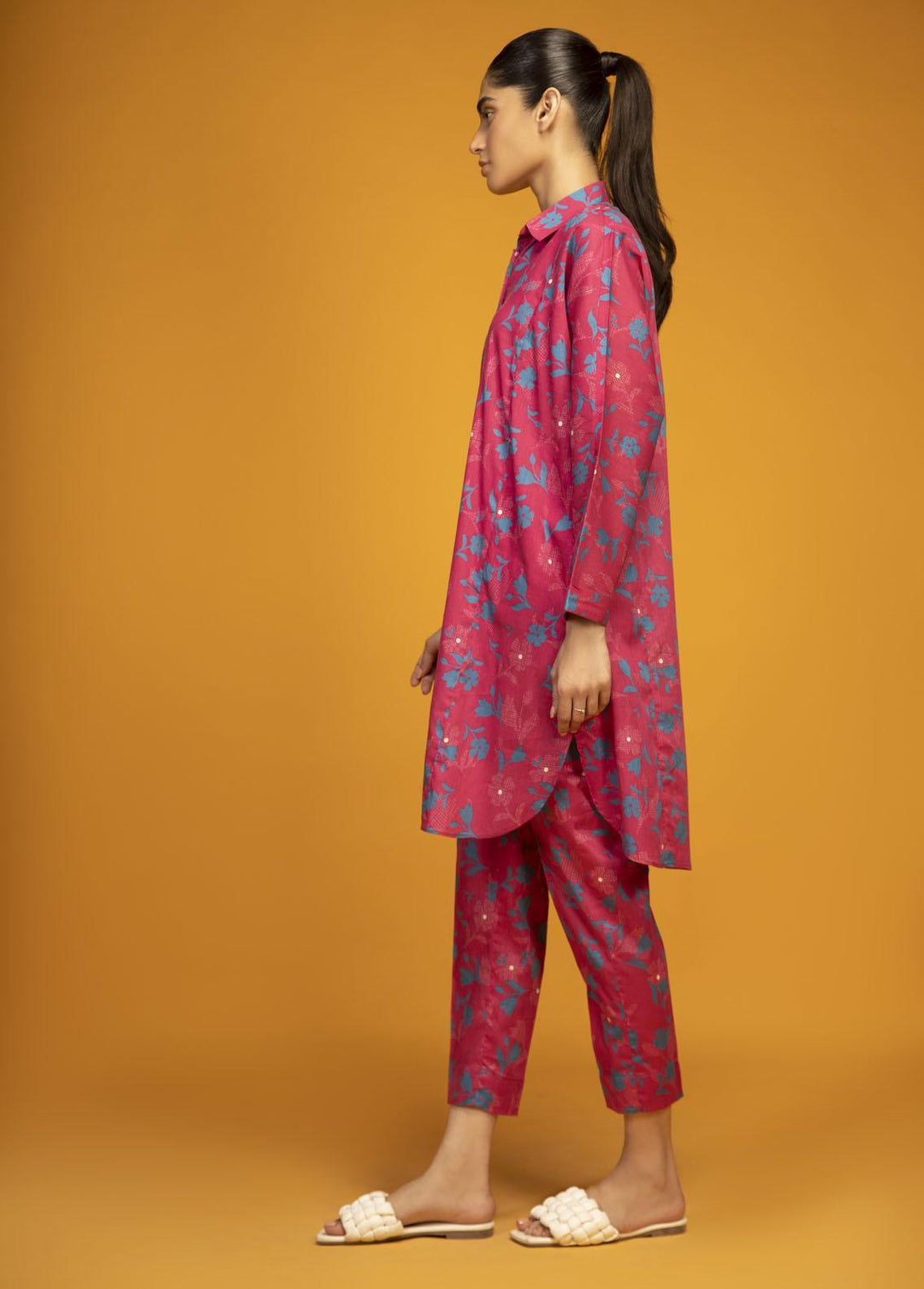 Sahar Printed Lawn Suits Unstitched 2 Piece SHR23PE SSL-V3-23-13 - Summer Collection