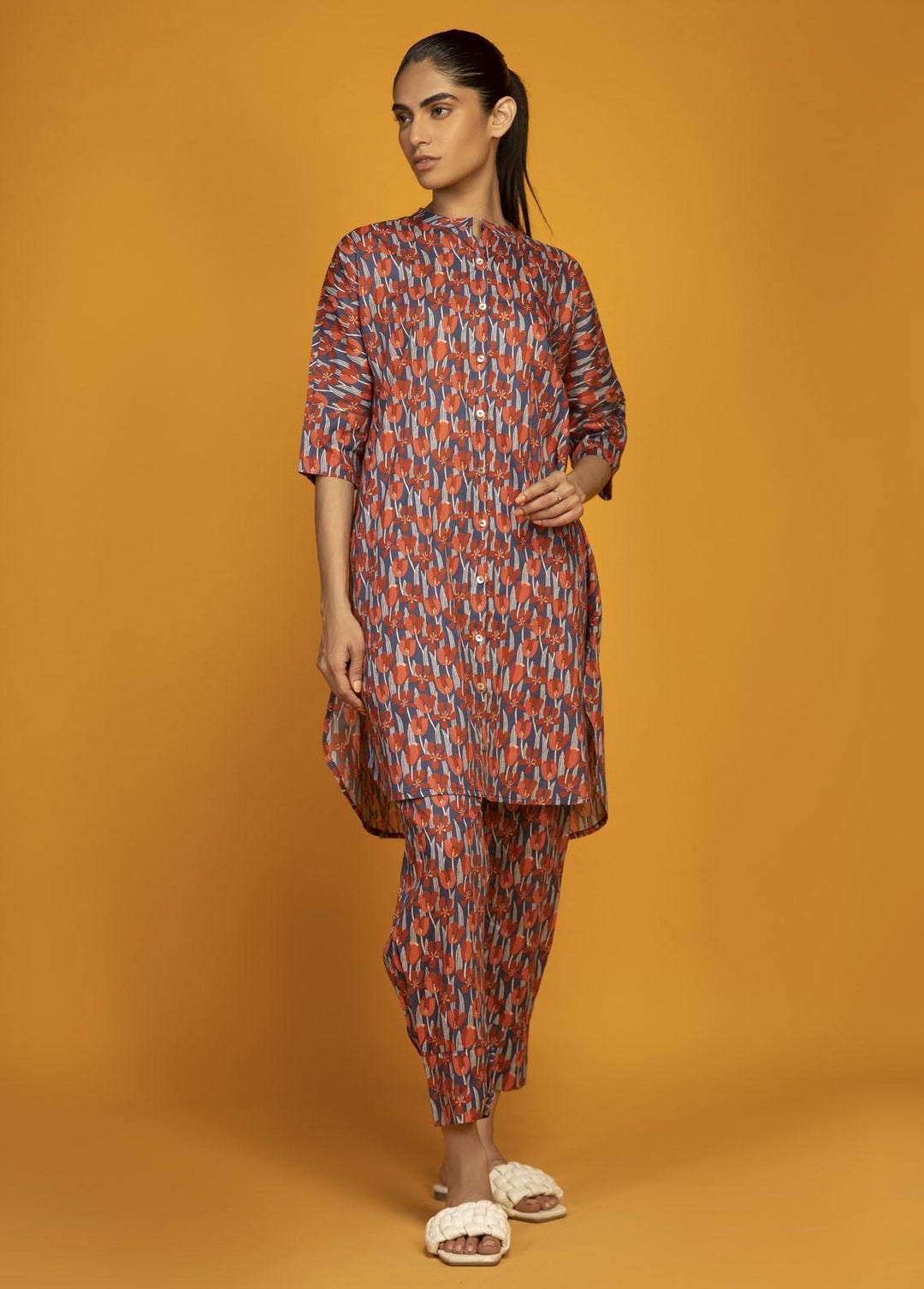 Sahar Printed Lawn Suits Unstitched 2 Piece SHR23PE SSL-V3-23-19 - Summer Collection