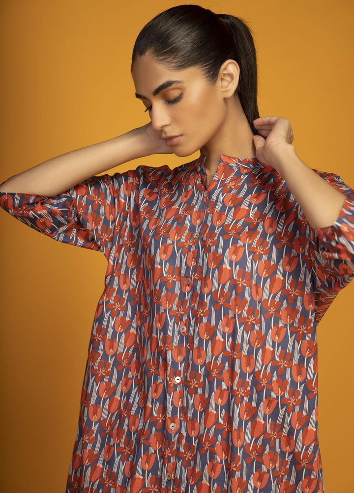 Sahar Printed Lawn Suits Unstitched 2 Piece SHR23PE SSL-V3-23-19 - Summer Collection