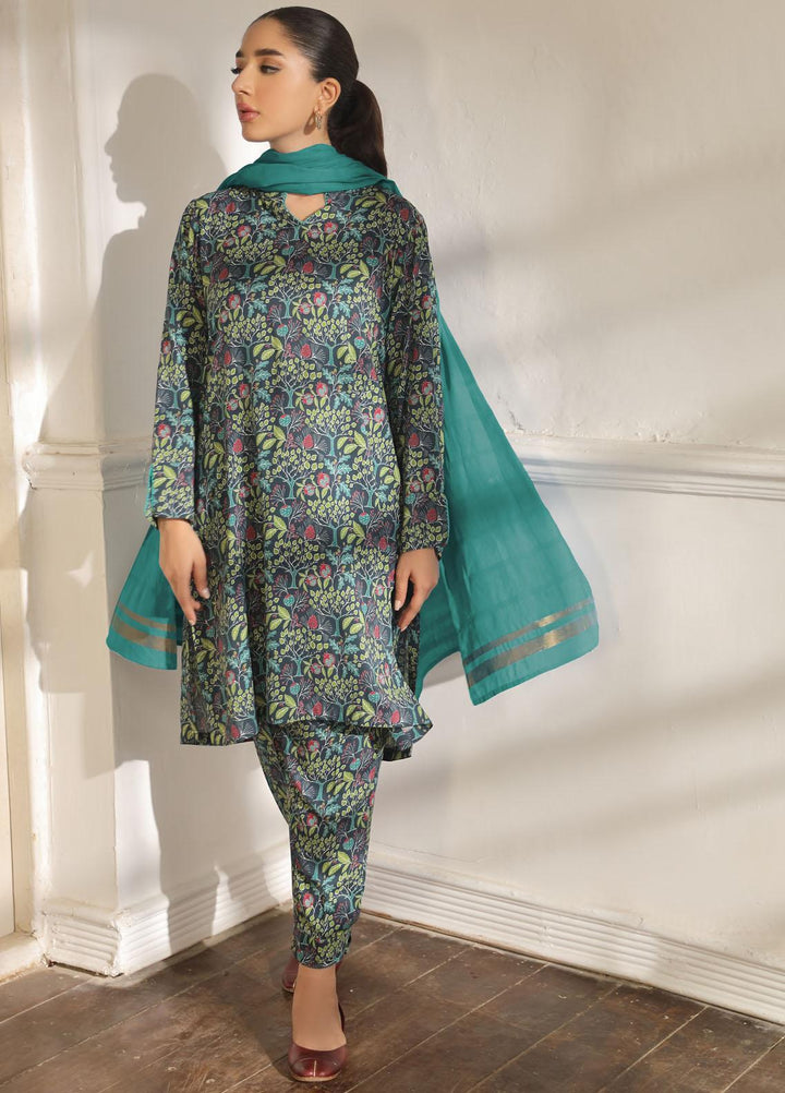 Sahar Printed Viscose Suits Unstitched 3 Piece SHR23VL AW-V1-23-01 - Winter Collection