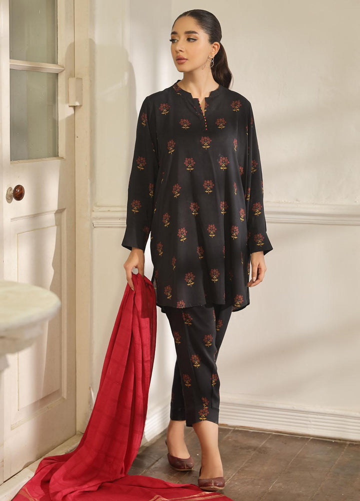 Sahar Printed Viscose Suits Unstitched 3 Piece SHR23VL AW-V1-23-04 - Winter Collection