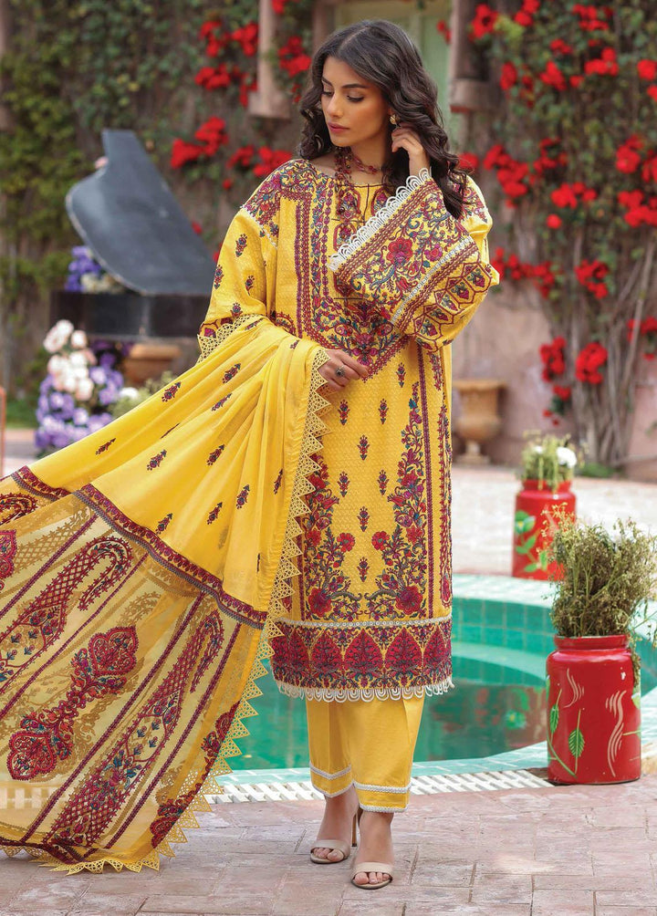 Saheliyaan by Gisele Embroidered Lawn Suits Unstitched 3 Piece GL22S D-04 DILRUBA - Festive Collection