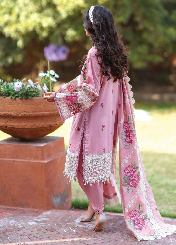 Saheliyaan by Gisele Embroidered Lawn Suits Unstitched 3 Piece GL22S D-05 RANG KASHMIRI - Festive Collection