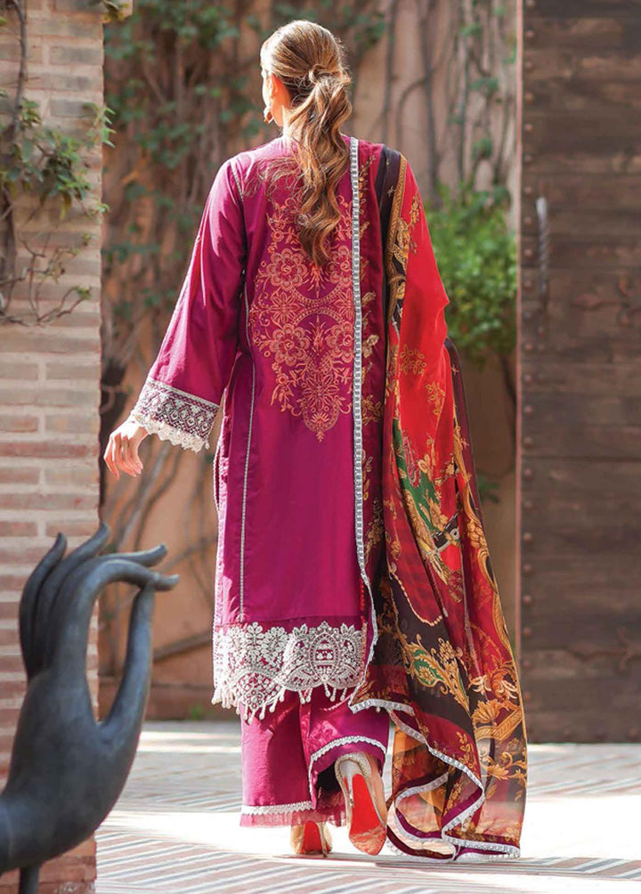 Saheliyaan by Gisele Embroidered Lawn Suits Unstitched 3 Piece GL22S D-07 SHABNAM - Festive Collection