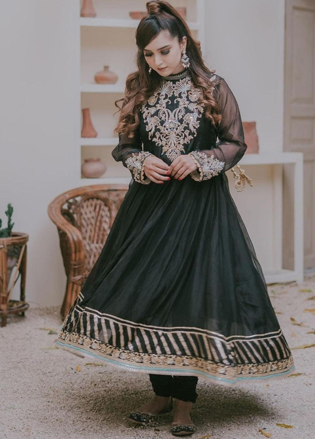 Saheliyan Formal Style Khussa AHINA HEER00AH121