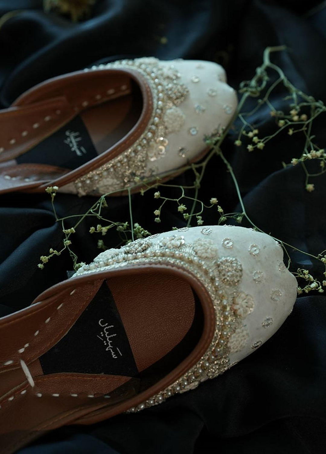 Saheliyan Formal Style Khussa FLORAL KIKLI00FO0012