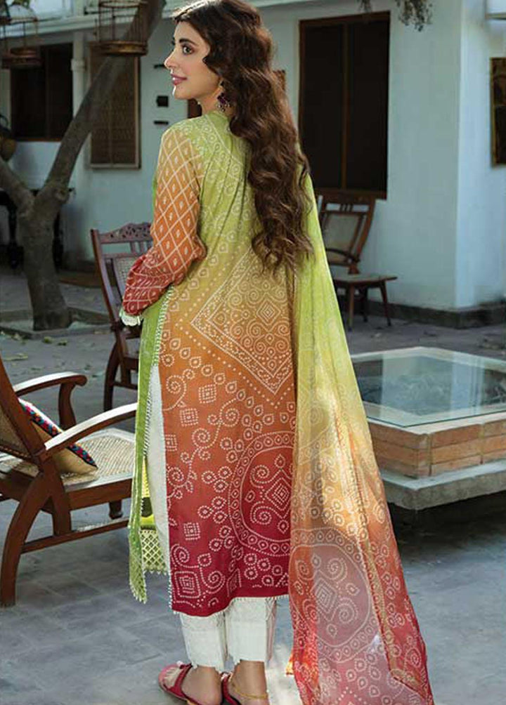 Sahiba By Aabyaan Embroidered Lawn Suits Unstitched 3 Piece ABY22S AE-02 Daneen - Luxury Collection