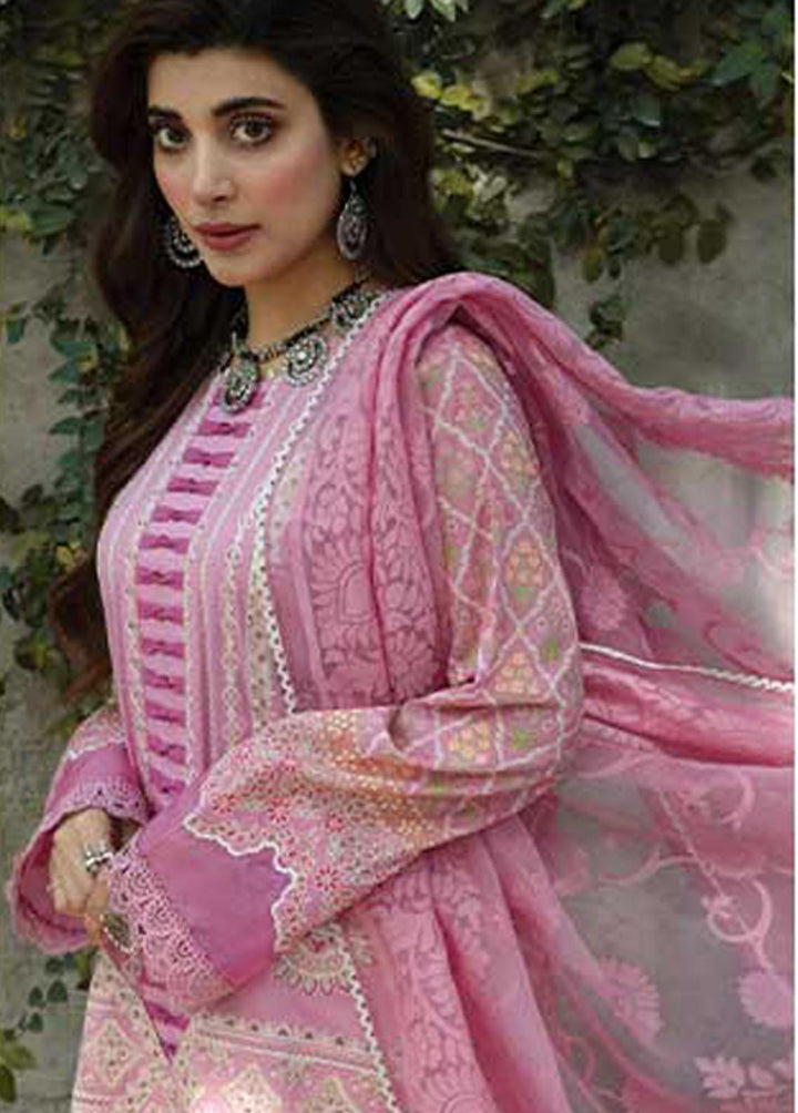 Sahiba By Aabyaan Embroidered Lawn Suits Unstitched 3 Piece ABY22S AE-11 Zarka - Luxury Collection