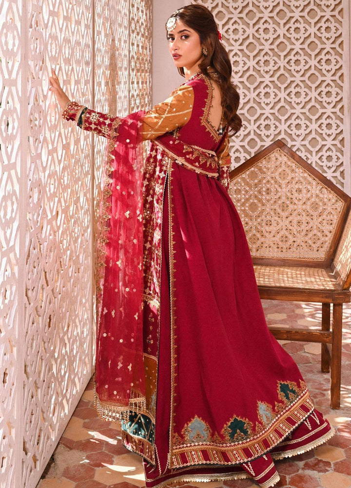 Sahiba By Qalamkar Embroidered  Suits Unstitched 3 Piece QLM23SB Riha - Luxury Collection