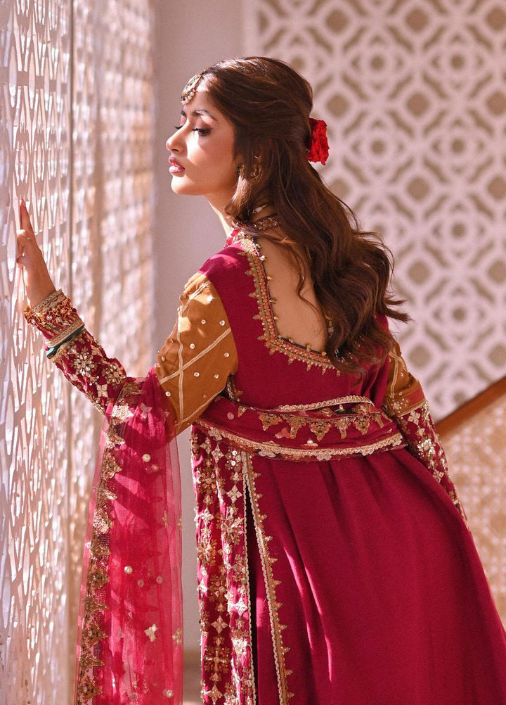 Sahiba By Qalamkar Embroidered  Suits Unstitched 3 Piece QLM23SB Riha - Luxury Collection