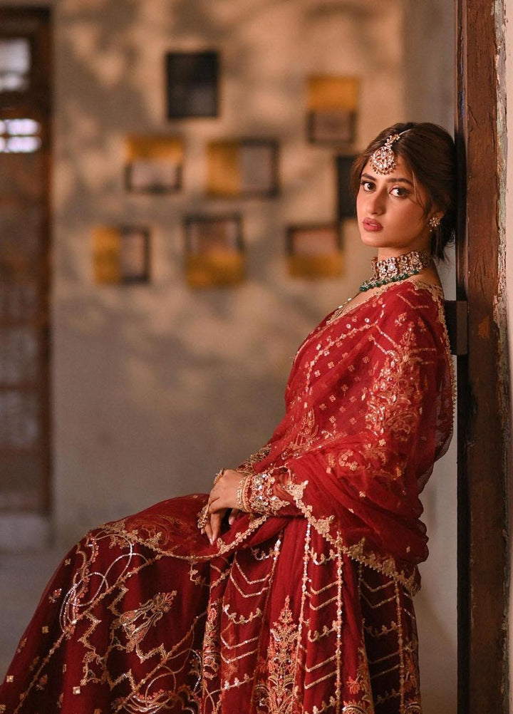 Sahiba By Qalamkar Embroidered  Suits Unstitched 4 Piece QLM23SB Ayla - Luxury Collection