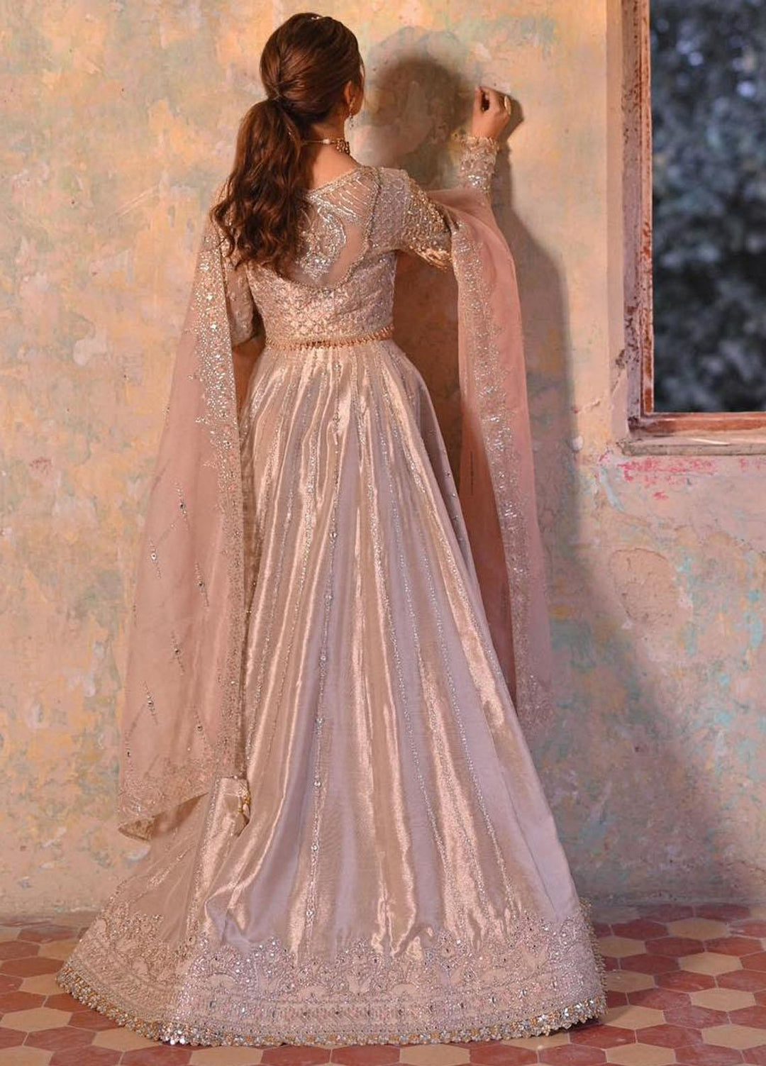 Sahiba By Qalamkar Embroidered  Suits Unstitched 3 Piece QLM23SB Insha - Luxury Collection