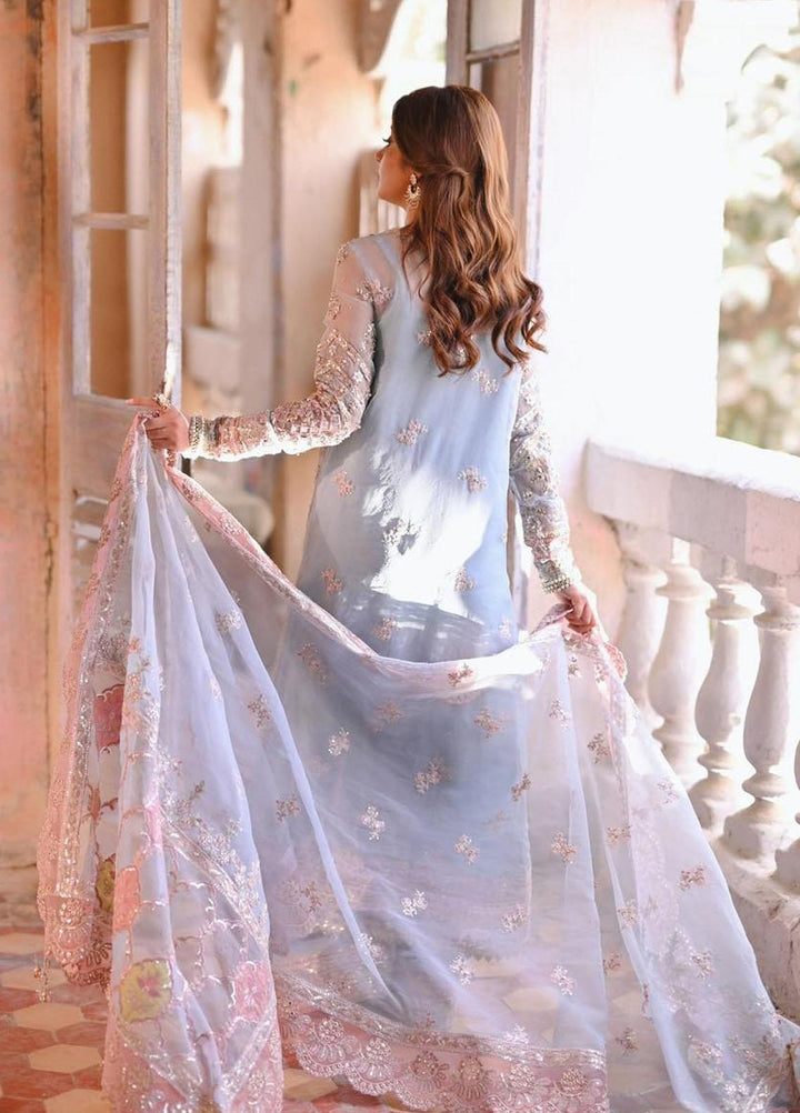 Sahiba By Qalamkar Embroidered  Suits Unstitched 4 Piece QLM23SB Nilofer - Luxury Collection