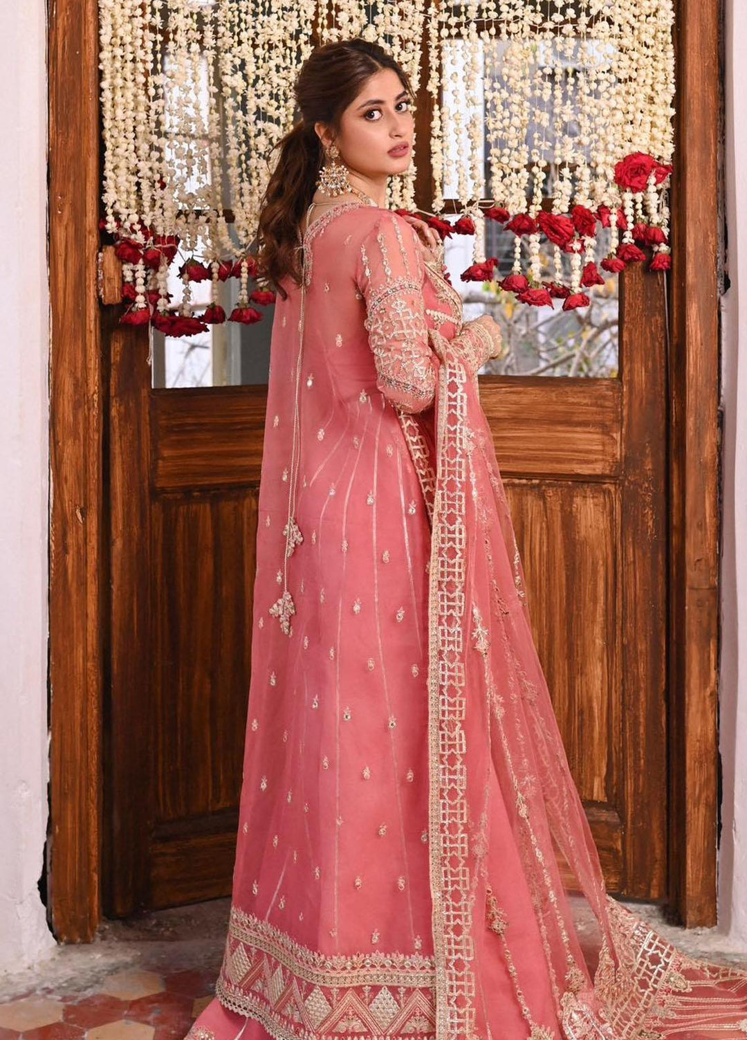 Sahiba By Qalamkar Embroidered  Suits Unstitched 4 Piece QLM23SB Mahra - Luxury Collection