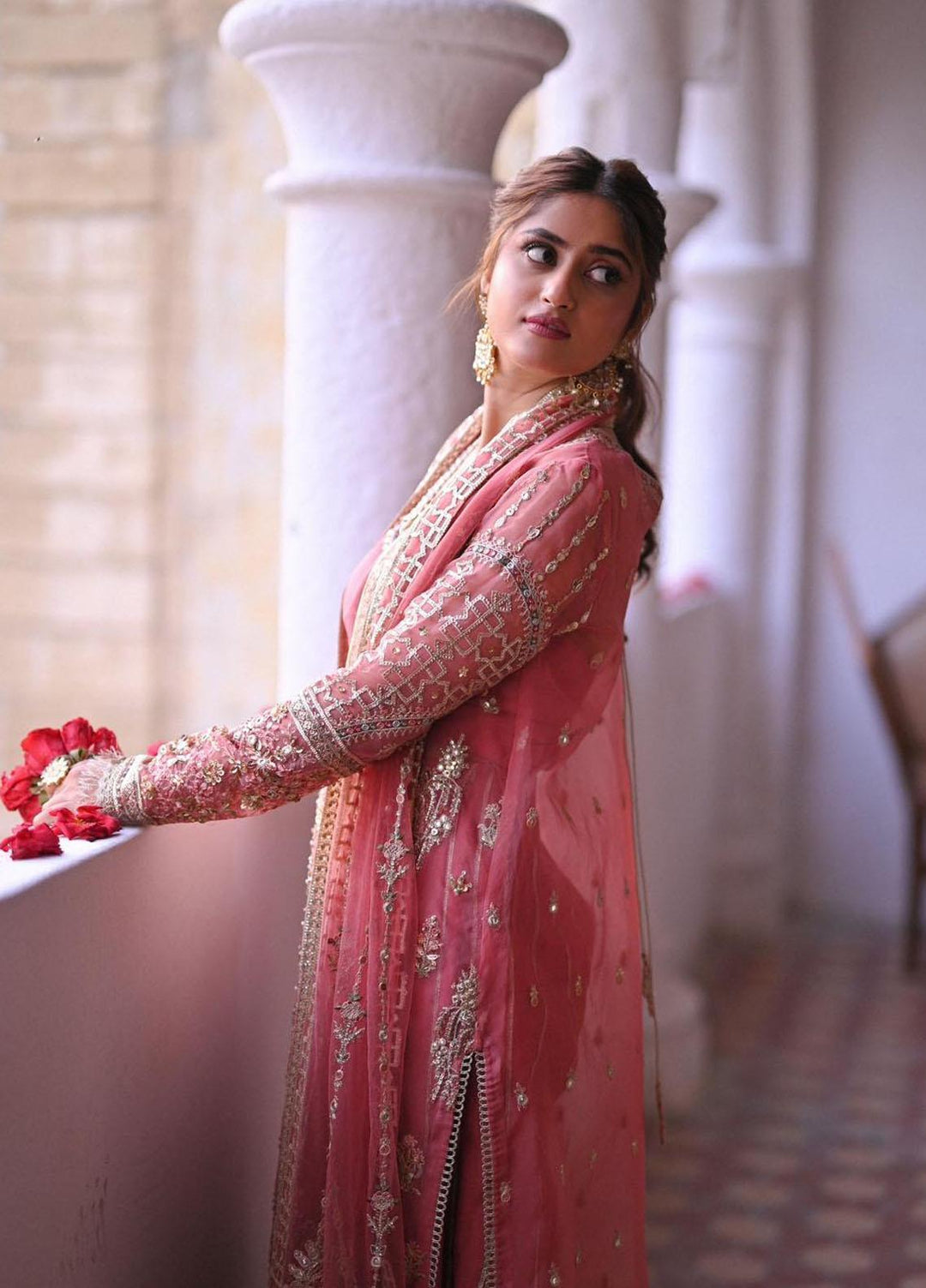 Sahiba By Qalamkar Embroidered  Suits Unstitched 4 Piece QLM23SB Mahra - Luxury Collection