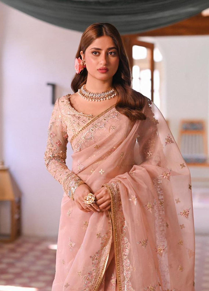 Sahiba By Qalamkar Embroidered  Suits Unstitched 3 Piece QLM23SB Ranya - Luxury Collection