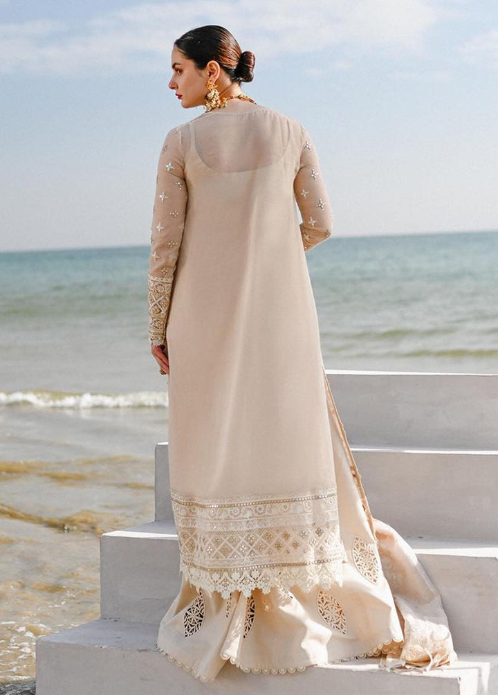 Sahil by Qalamkar Embroidered Lawn Suits Unstitched 3 Piece QLM23S SP-01 Aiyla - Luxury Collection