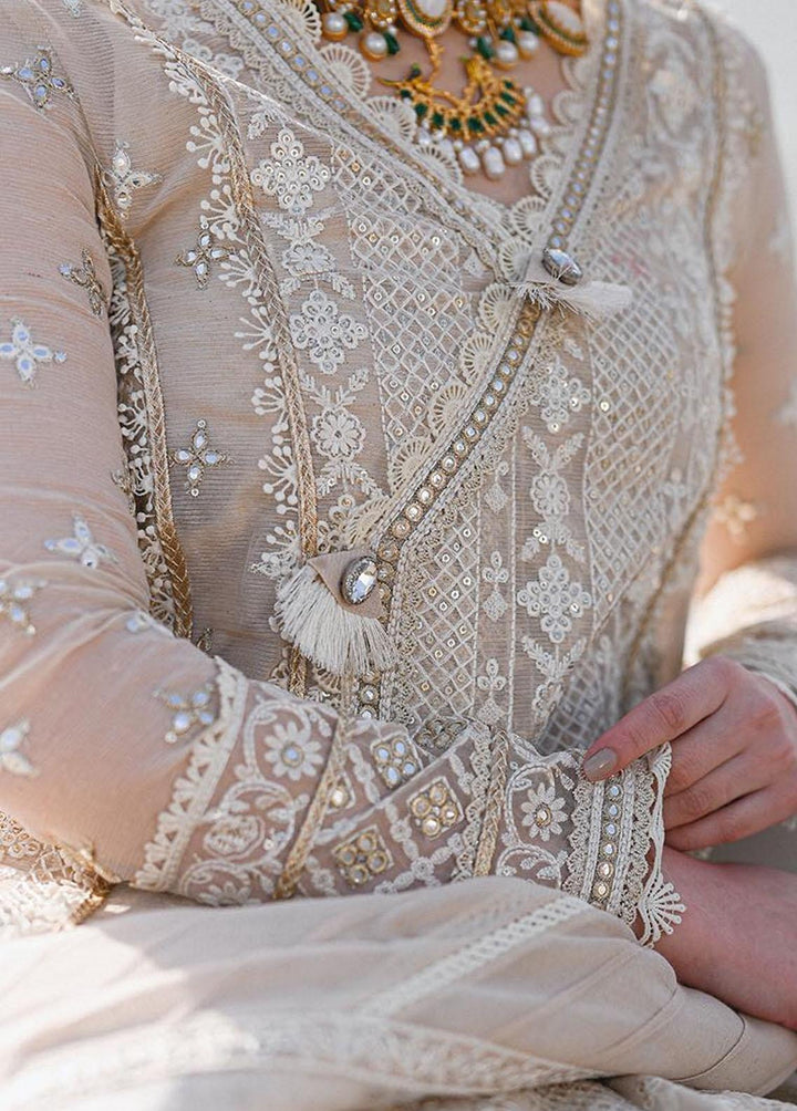 Sahil by Qalamkar Embroidered Lawn Suits Unstitched 3 Piece QLM23S SP-01 Aiyla - Luxury Collection