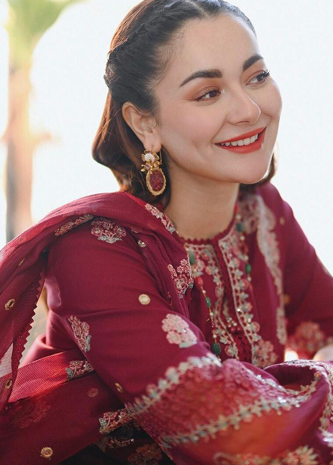 Sahil by Qalamkar Embroidered Lawn Suits Unstitched 3 Piece QLM23S SP-02 Beyza - Luxury Collection