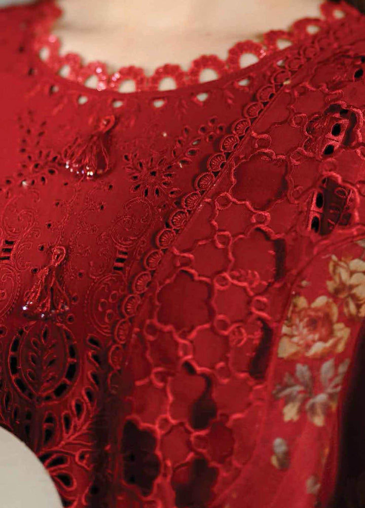 Sahil by Qalamkar Embroidered Lawn Suits Unstitched 3 Piece QLM23S SP-13 Romi - Luxury Collection