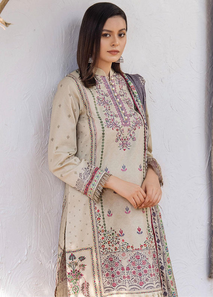 Saira Bano By Humdum Embroidered Lawn Suits Unstitched 3 Piece HD23SB D-09 - Summer Collection