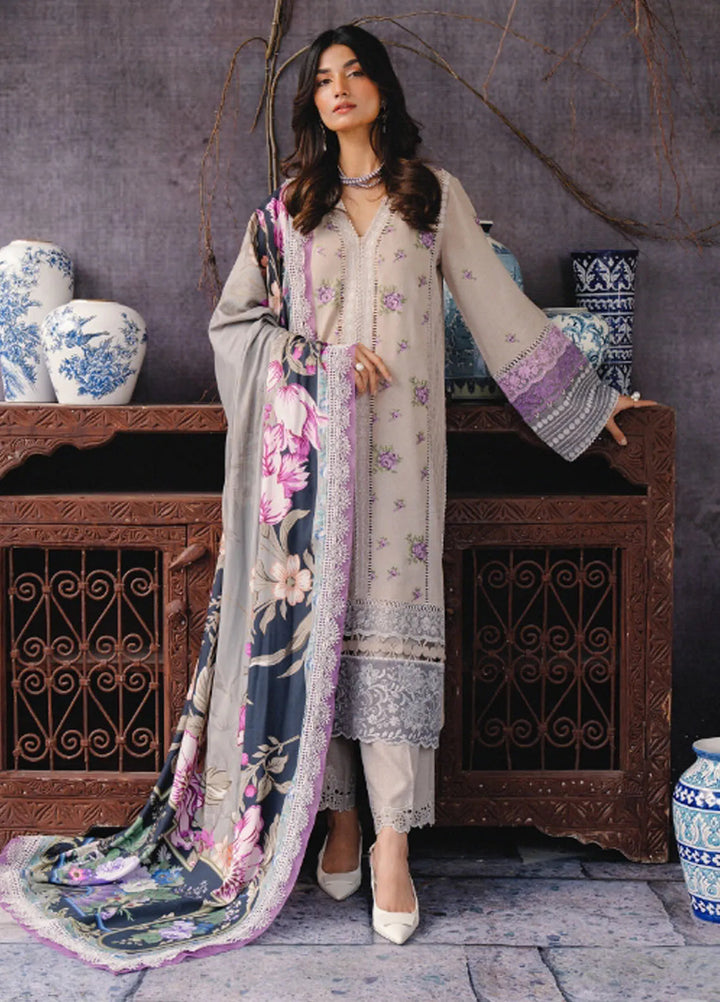 Saira Rizwan Embroidered Karandi Suits Unstitched 3 Piece SR24PW SRW24-06 Reve - Winter Collection