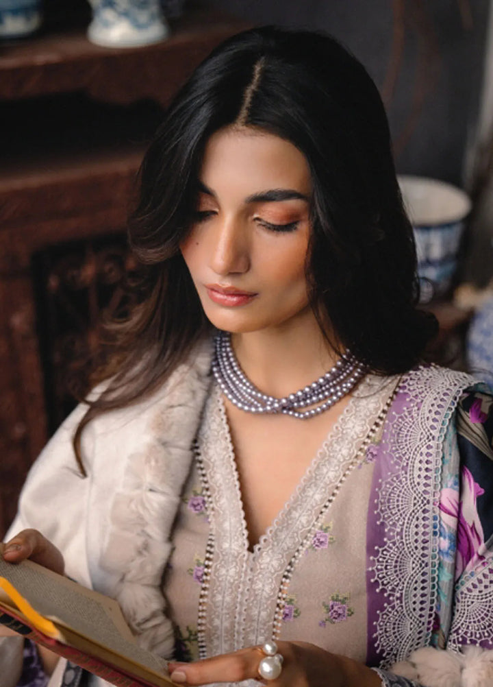 Saira Rizwan Embroidered Karandi Suits Unstitched 3 Piece SR24PW SRW24-06 Reve - Winter Collection