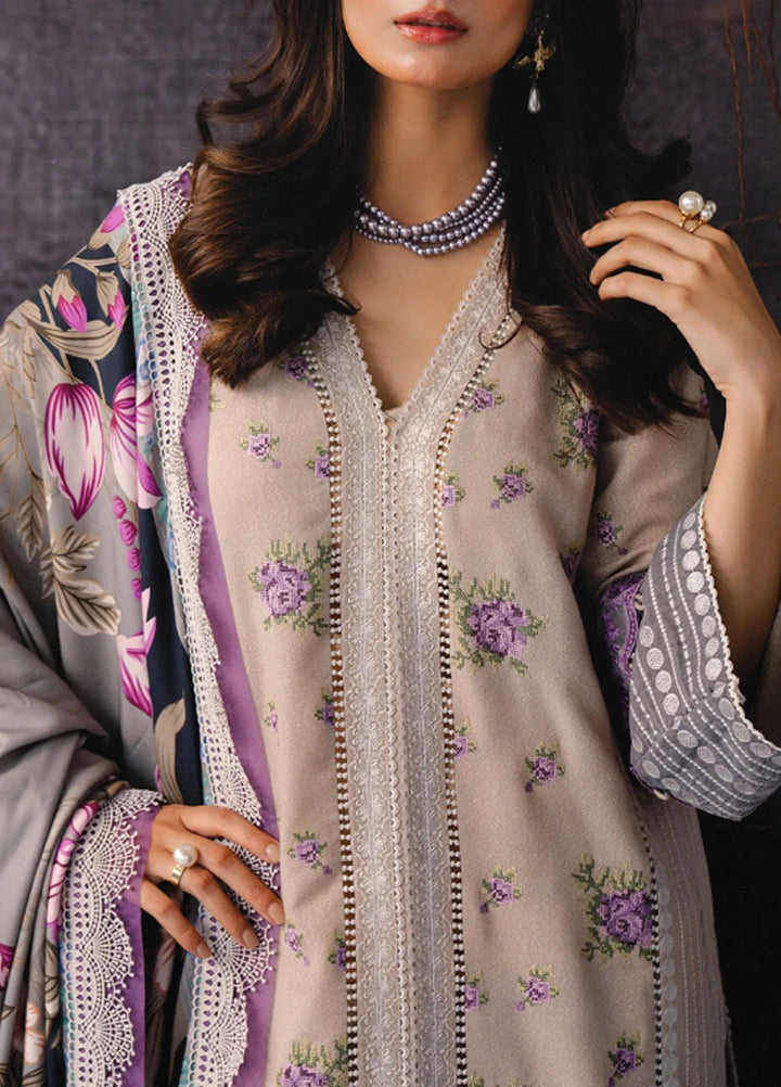 Saira Rizwan Embroidered Karandi Suits Unstitched 3 Piece SR24PW SRW24-06 Reve - Winter Collection