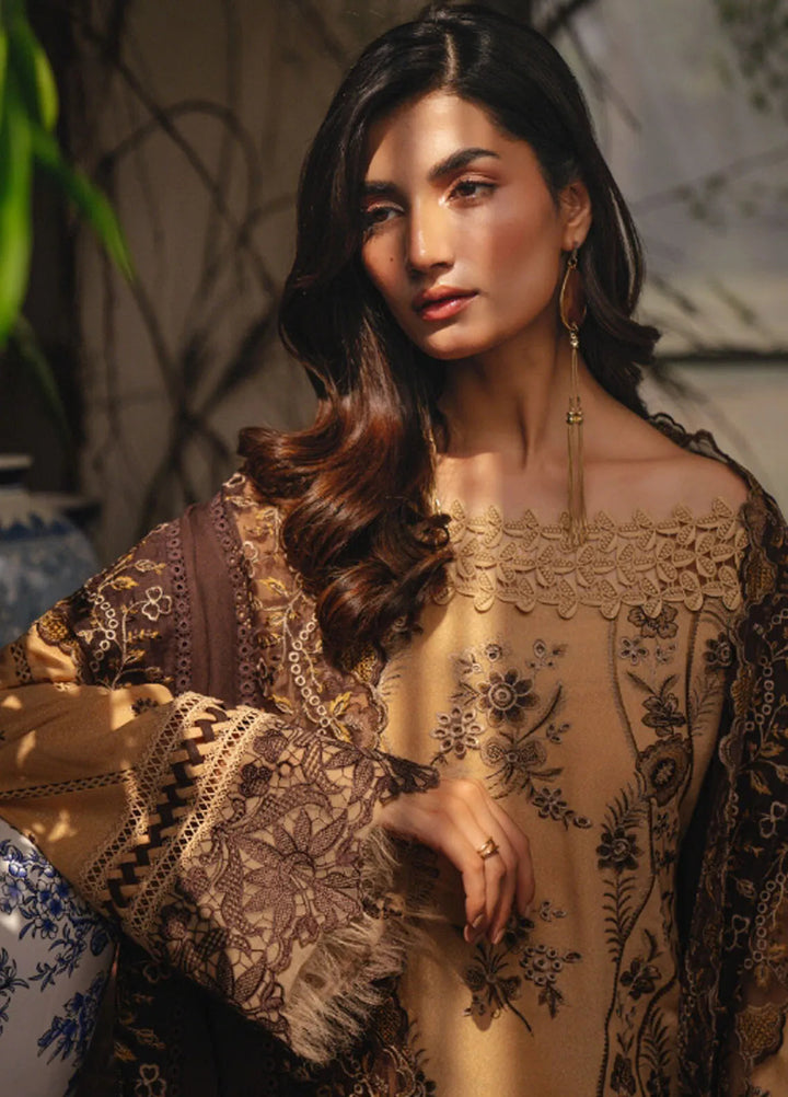 Saira Rizwan Embroidered Karandi Suits Unstitched 3 Piece SR24PW SRW24-07 Neria - Winter Collection