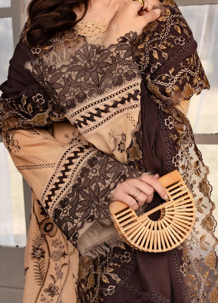 Saira Rizwan Embroidered Karandi Suits Unstitched 3 Piece SR24PW SRW24-07 Neria - Winter Collection