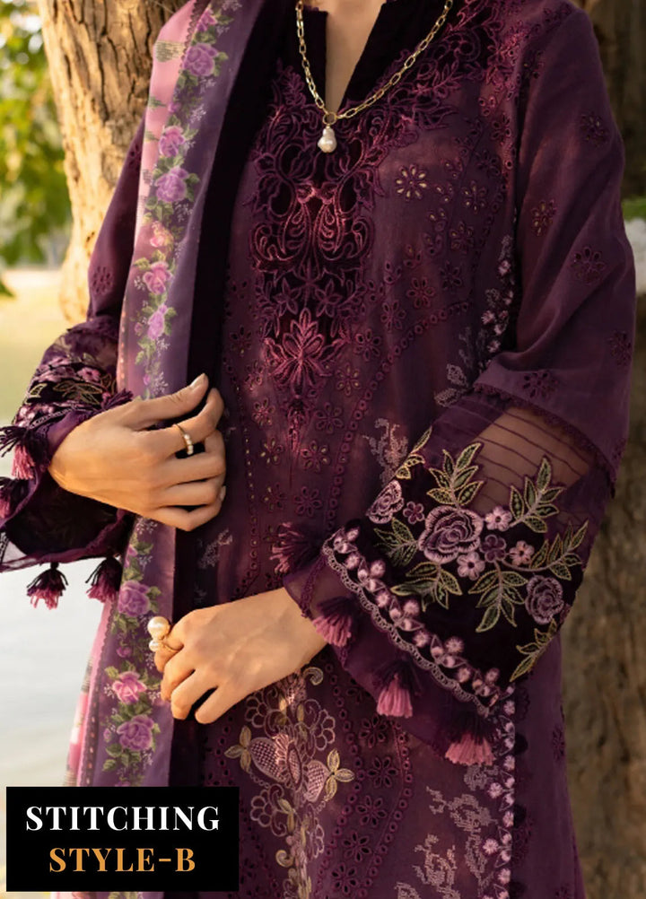 Saira Rizwan Embroidered Khaddar Suits Unstitched 3 Piece SR24PW SRW24-02 Runi - Winter Collection