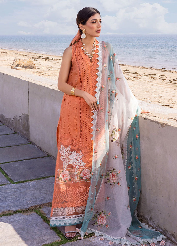 Saira Rizwan Embroidered Lawn Suits Unstitched 3 Piece SR24LL Mabe - Luxury Collection