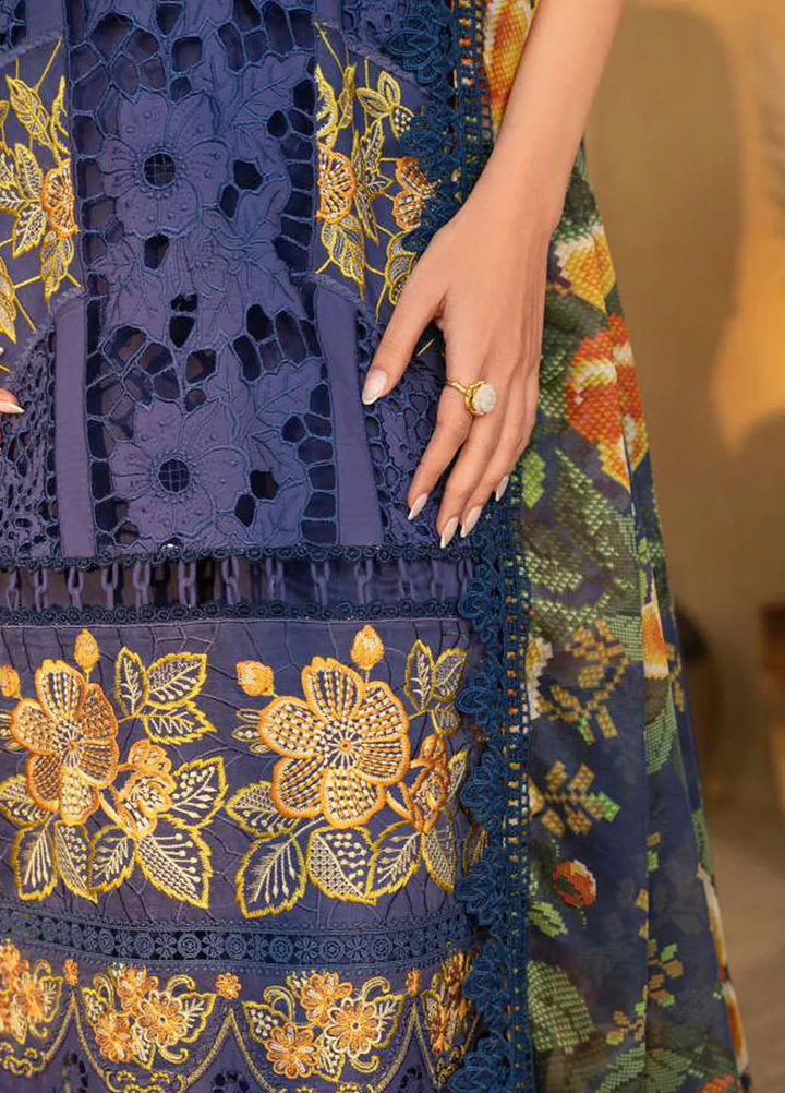 Saira Rizwan Embroidered Lawn Suits Unstitched 3 Piece SR25L SRL25-01 Aimee - Summer Collection