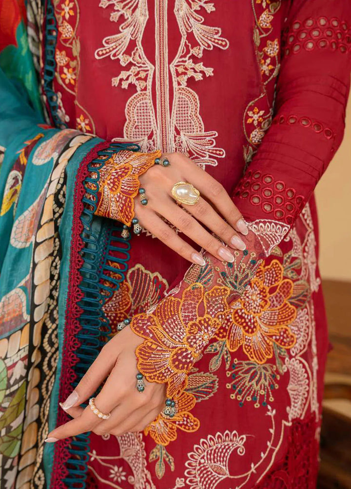 Saira Rizwan Embroidered Lawn Suits Unstitched 3 Piece SR25L SRL25-02 Manon - Summer Collection