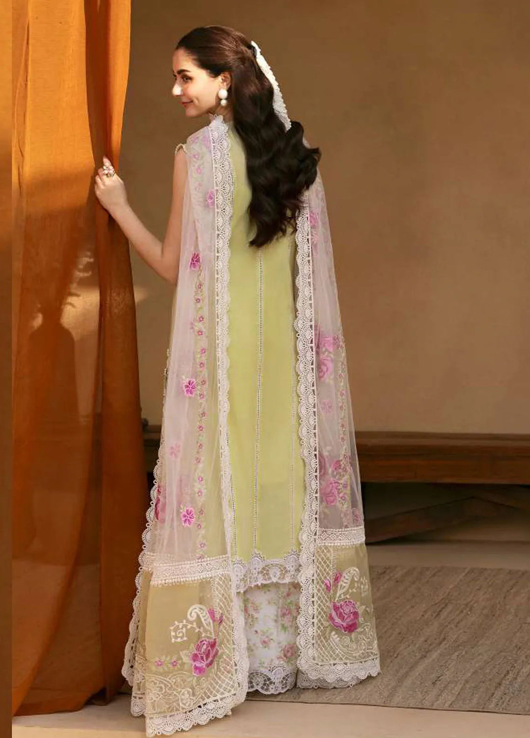 Saira Rizwan Embroidered Lawn Suits Unstitched 3 Piece SR25L SRL25-05 Vera - Summer Collection