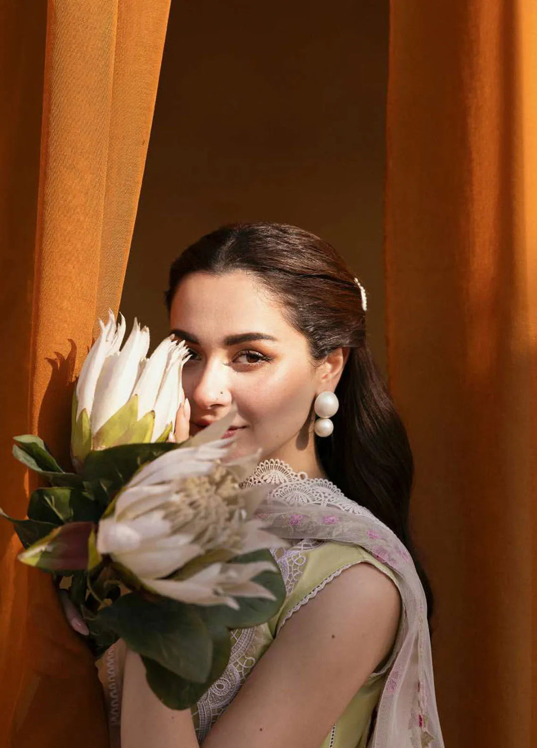 Saira Rizwan Embroidered Lawn Suits Unstitched 3 Piece SR25L SRL25-05 Vera - Summer Collection