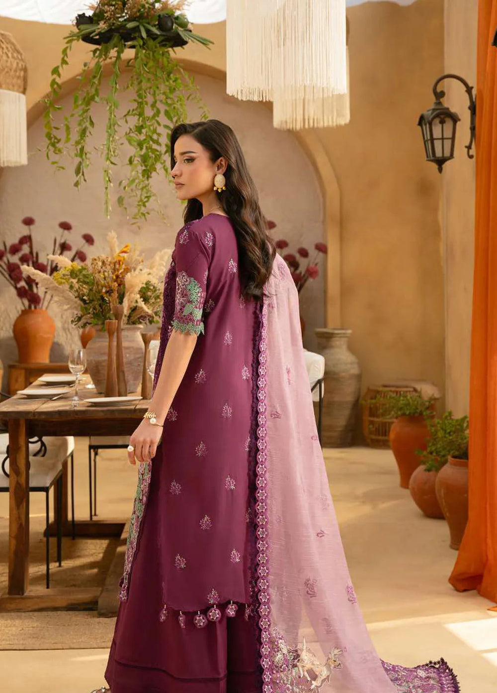 Saira Rizwan Embroidered Lawn Suits Unstitched 3 Piece SR25L SRL25-11 Valerie - Summer Collection