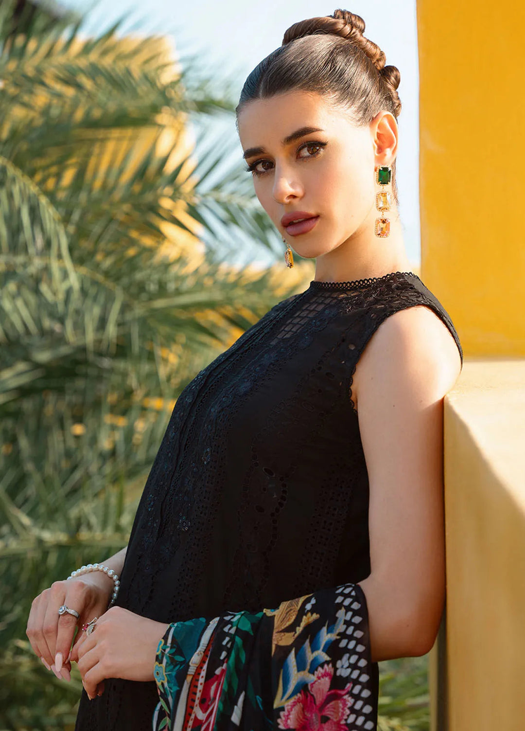 Saira Rizwan Embroidered Lawn Suits Unstitched Lawn SR24L2 D-01 Ayzel - Summer Collection