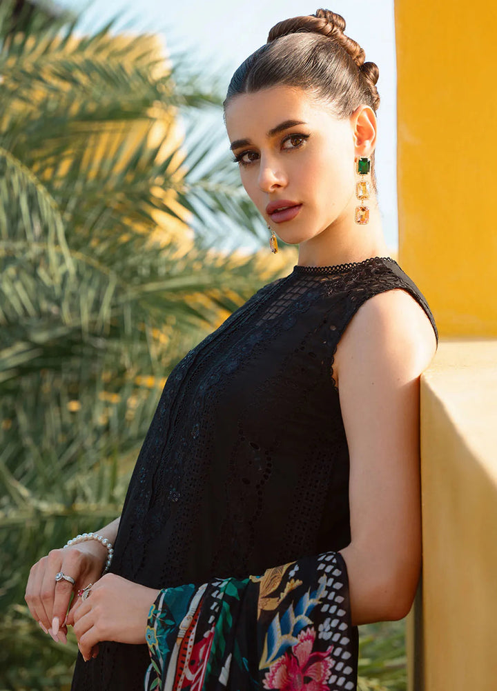 Saira Rizwan Embroidered Lawn Suits Unstitched Lawn SR24L2 D-01 Ayzel - Summer Collection